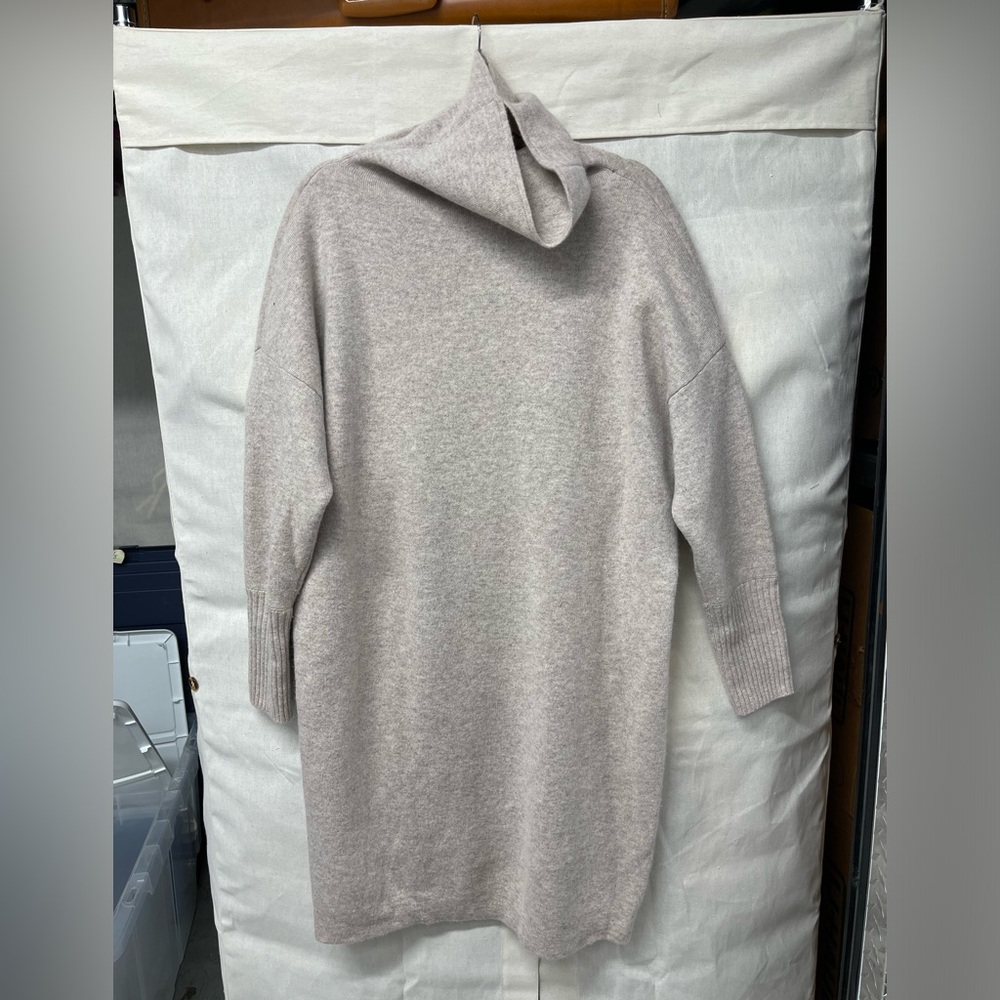 Super soft cashmere sweater dress